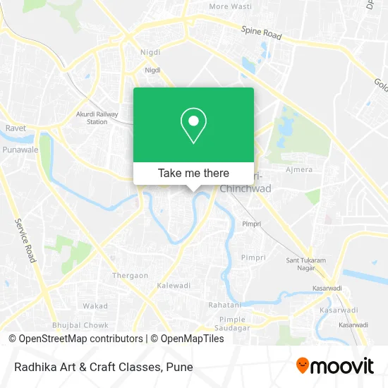 Radhika Art & Craft Classes map