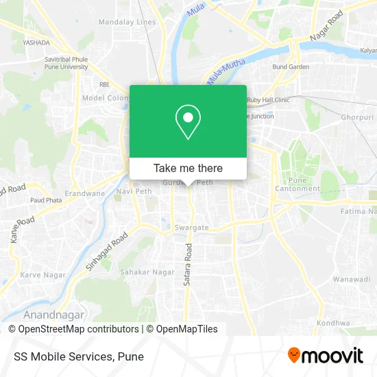 SS Mobile Services map