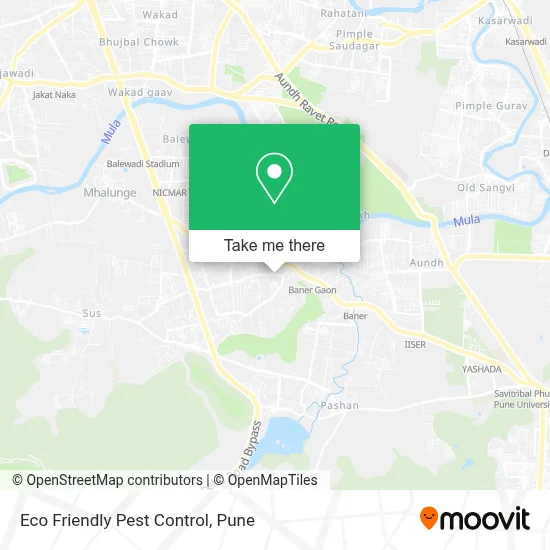 Eco Friendly Pest Control map