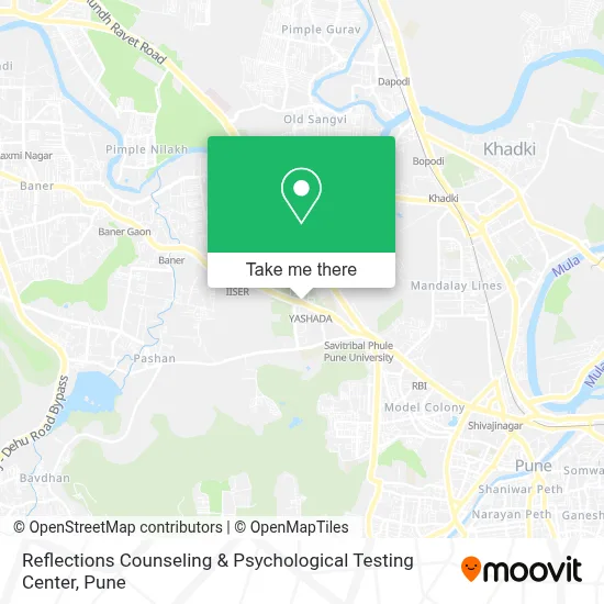 Reflections Counseling & Psychological Testing Center map