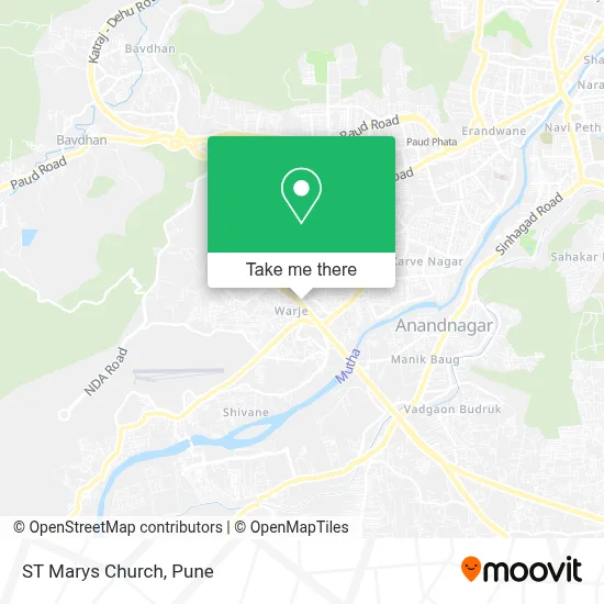 ST Marys Church map