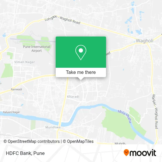 HDFC Bank map