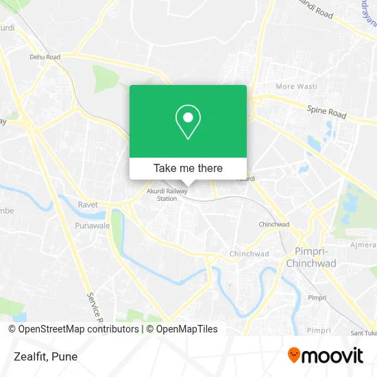 Zealfit map