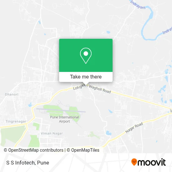 S S Infotech map
