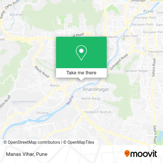 Manas Vihar map