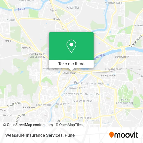 Weassure Insurance Services map