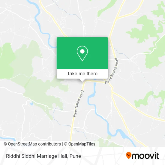 Riddhi Siddhi Marriage Hall map