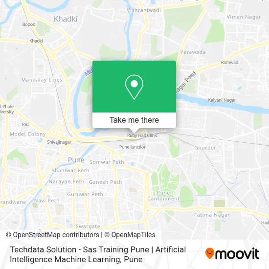Techdata Solution - Sas Training Pune | Artificial Intelligence Machine Learning map
