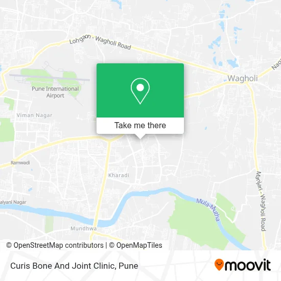 Curis Bone And Joint Clinic map