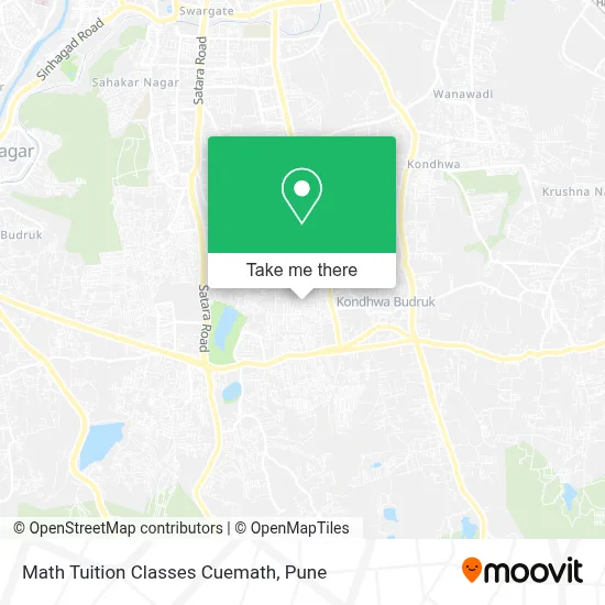 Math Tuition Classes Cuemath map