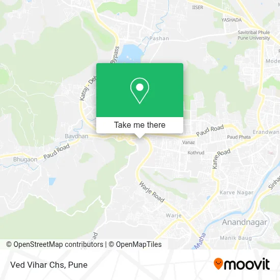 Ved Vihar Chs map