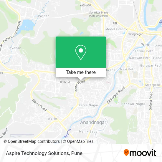 Aspire Technology Solutions map