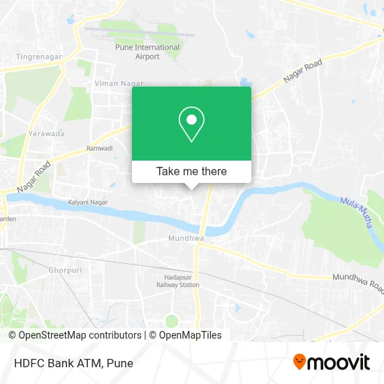 HDFC Bank Atm map