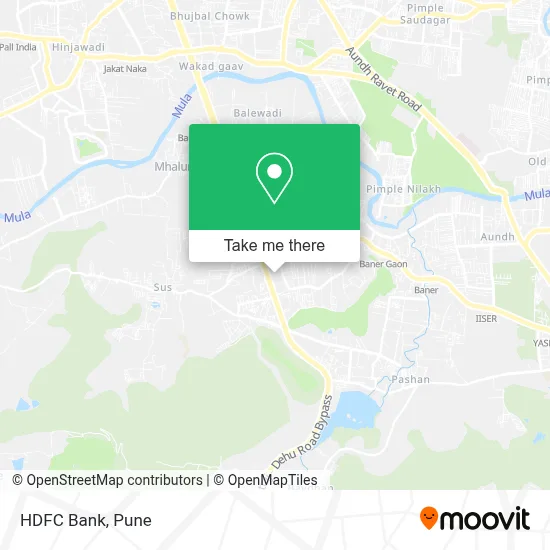 HDFC Bank map