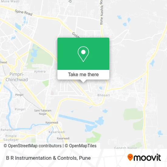 B R Instrumentation & Controls map