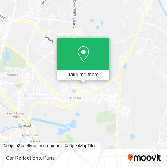 Car Reflections map
