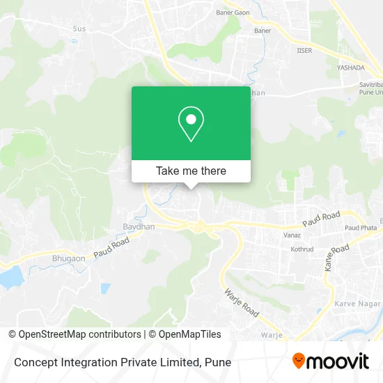 Concept Integration Private Limited map