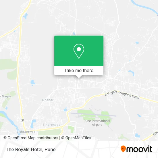 The Royals Hotel map
