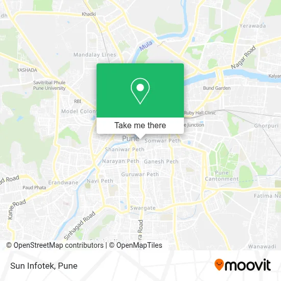 Sun Infotek map