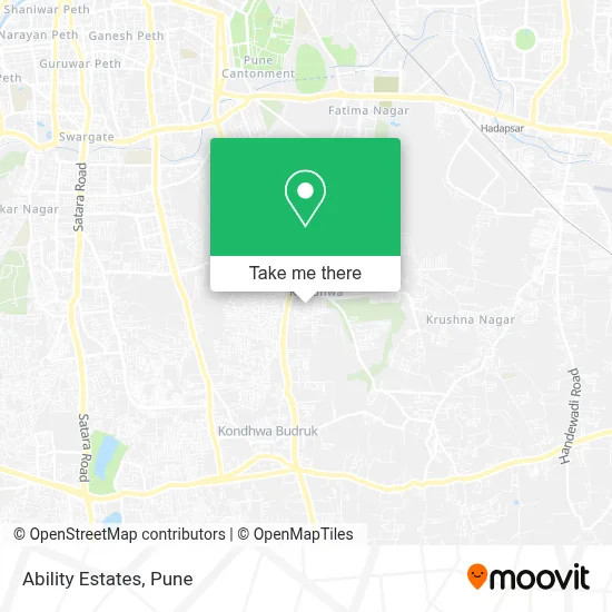 Ability Estates map