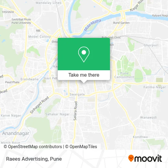 Raees Advertising map