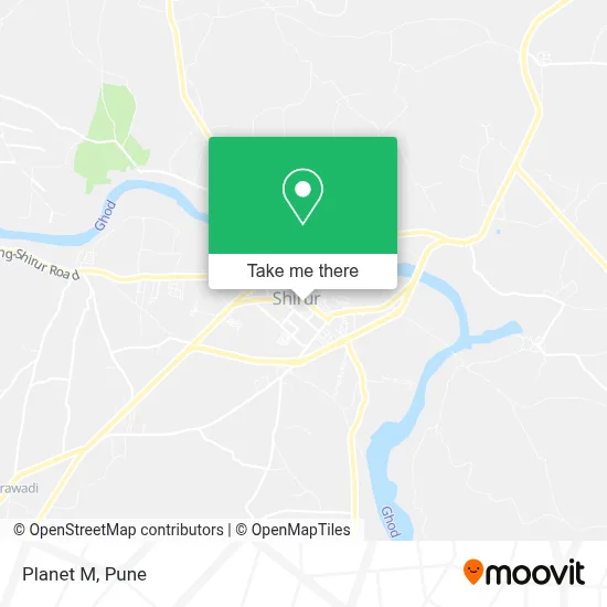 Planet M map