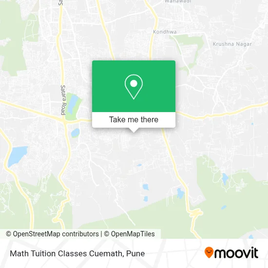 Math Tuition Classes Cuemath map