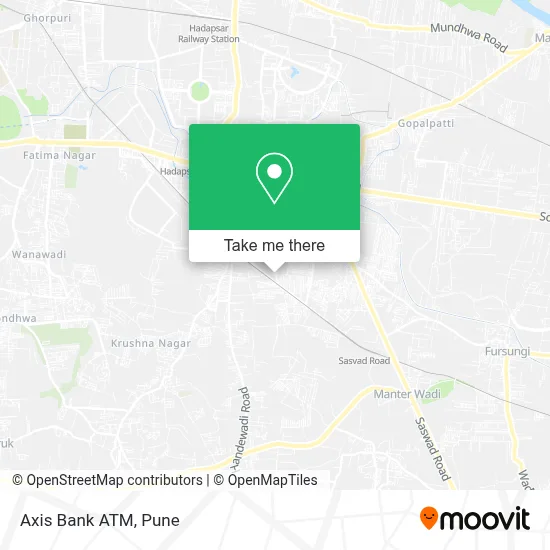 Axis Bank Atm map
