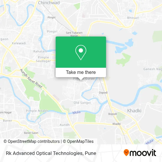 Rk Advanced Optical Technologies map