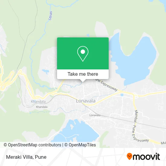 Meraki Villa map