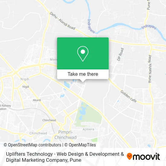 Uplifters Technology - Web Design & Development & Digital Marketing Company map