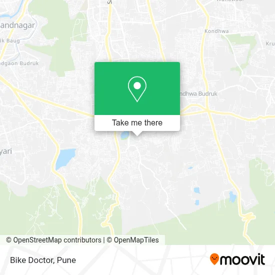 Bike Doctor map