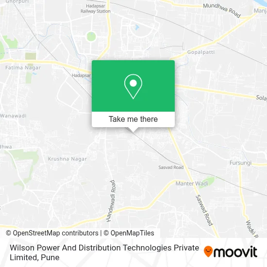 Wilson Power And Distribution Technologies Private Limited map