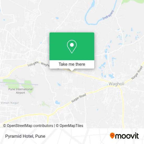 Hotel Pyramid map