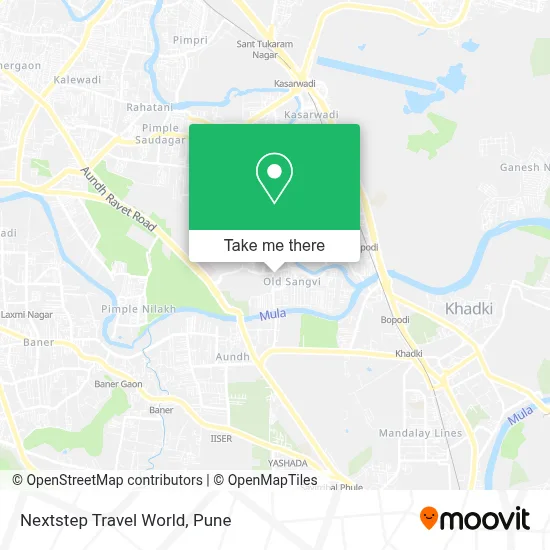 Nextstep Travel World map