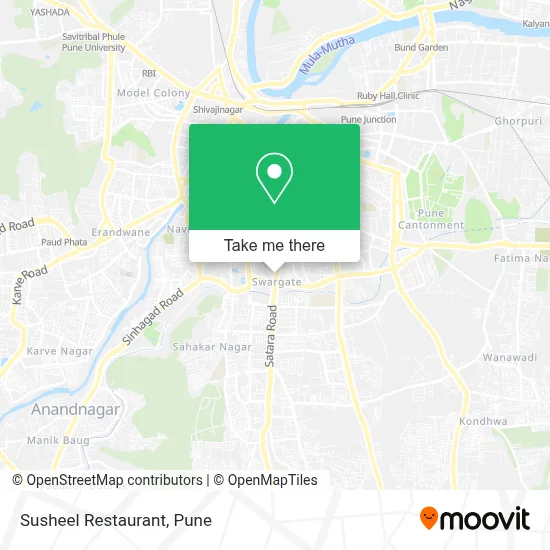 Susheel Restaurant map