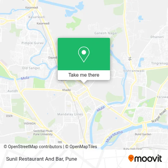 Sunil Restaurant And Bar map