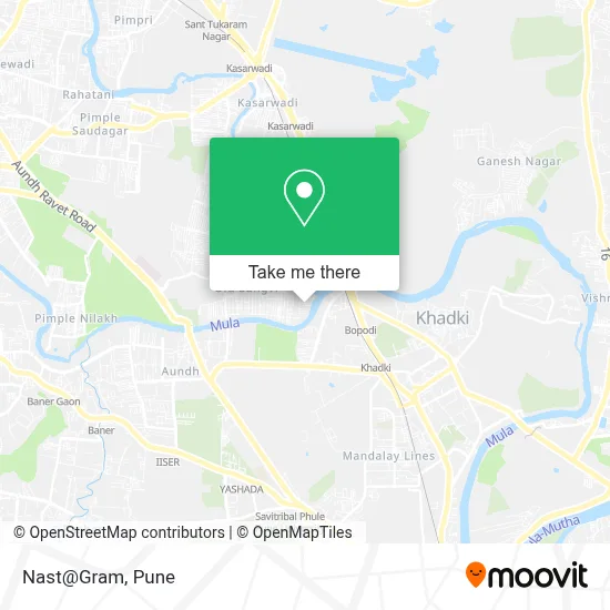 Nast@Gram map