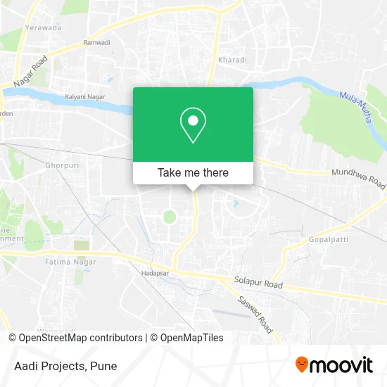 Aadi Projects map