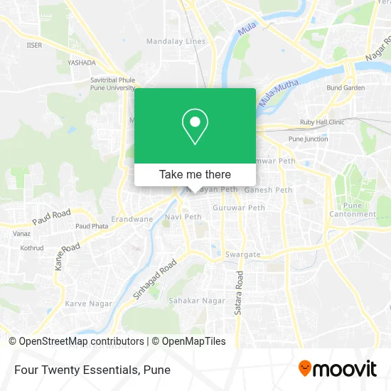 Four Twenty Essentials map