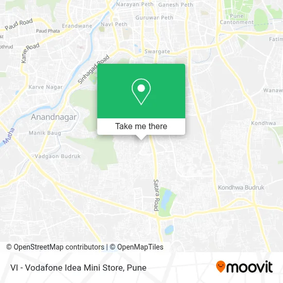 VI - Vodafone Idea Mini Store map