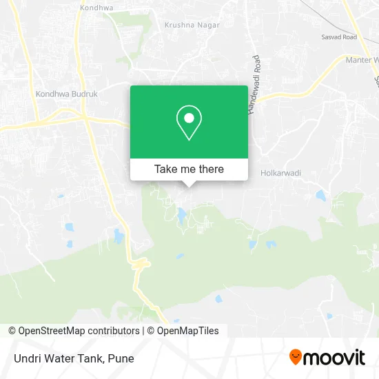 Undri Water Tank map