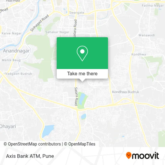 Axis Bank Atm map