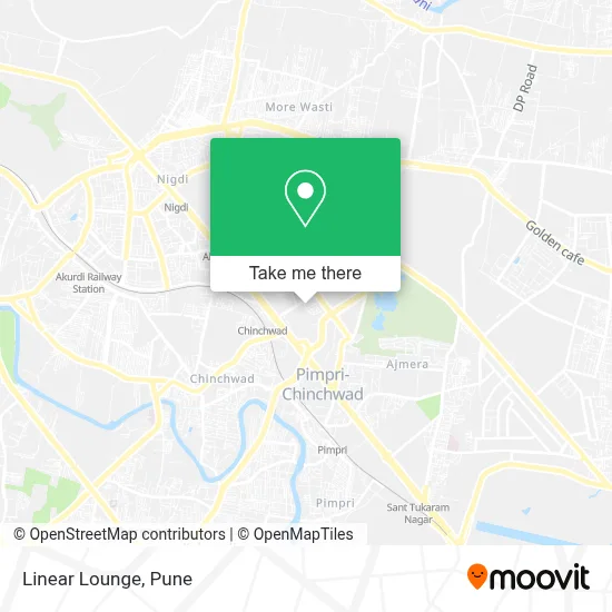 Linear Lounge map