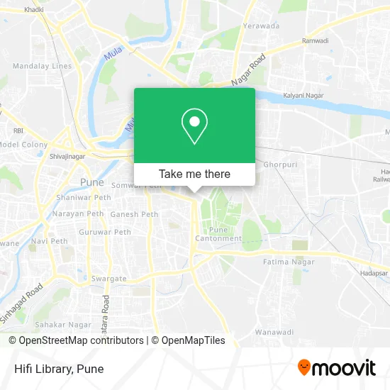 Hifi Library map