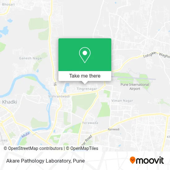 Akare Pathology Laboratory map