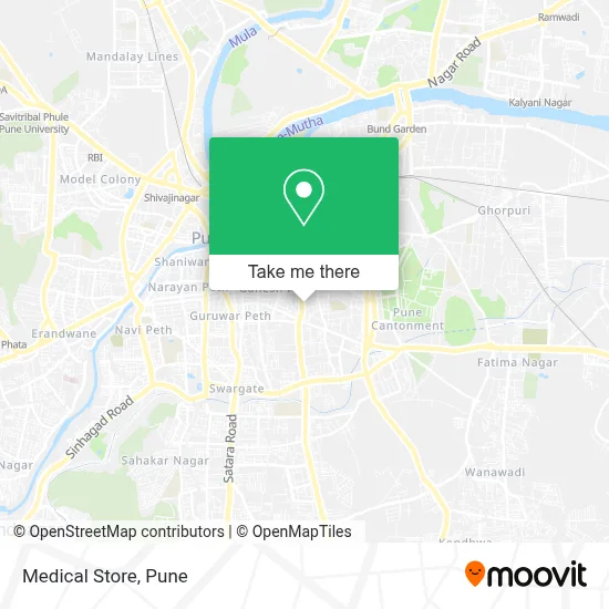 Medical Store map