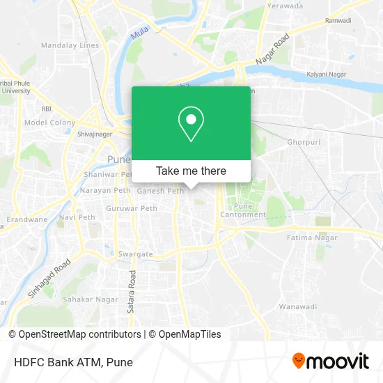 HDFC Bank Atm map