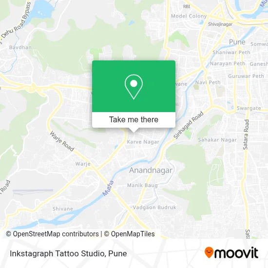 Inkstagraph Tattoo Studio map