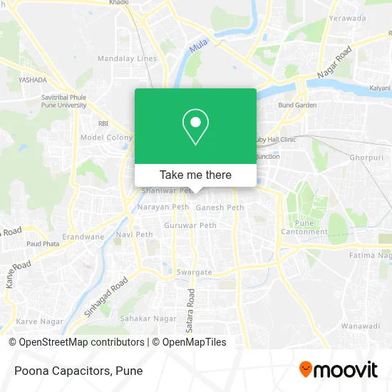 Poona Capacitors map